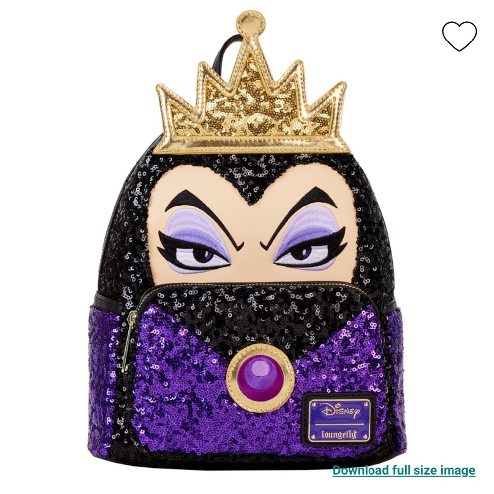 Snow White Evil Queen Sequin Loungefly (BRAND NEW; NEVER OPENED)